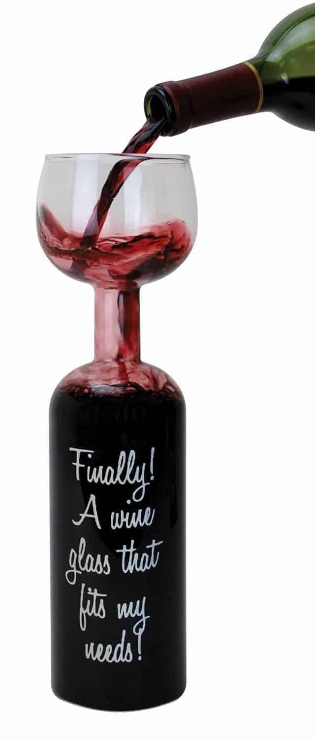 BigMouth Inc. Ultimate Wine Bottle Glass