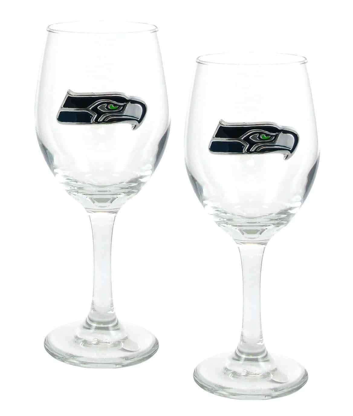 NFL wine glasses