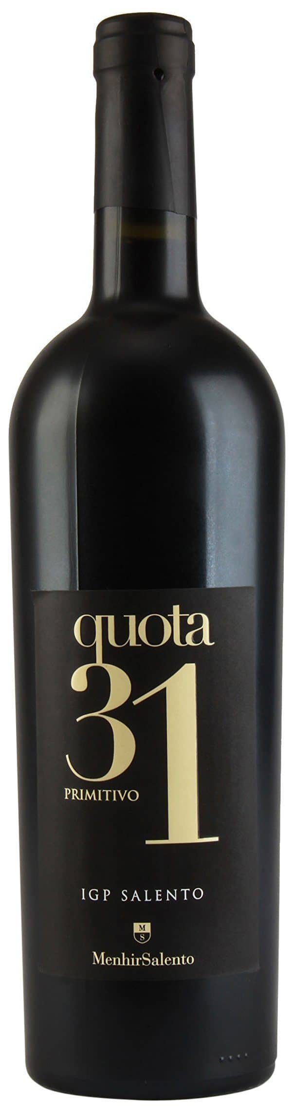 2011 Menhir Primitivo Quota 31 Wine