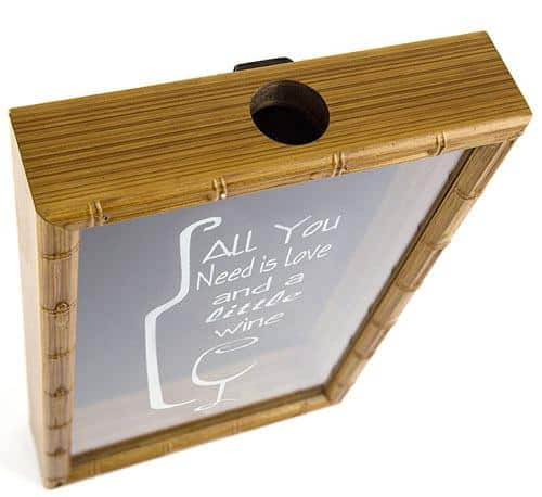 Collectible Cork Frame (19x12x2, All You Need Is Love And Little Wine)
