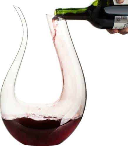 Wine Decanter, WBSEos 1.5L U Shape Classic