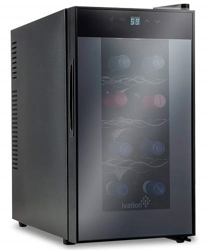 Ivation 8-Bottle Thermoelectric Wine Cooler 