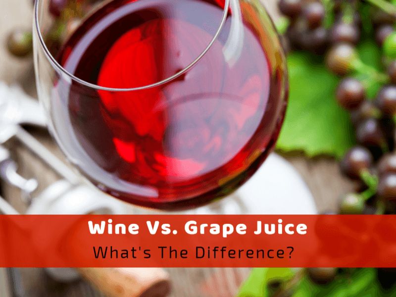 Wine vs. Grape Juice: What's The Difference?