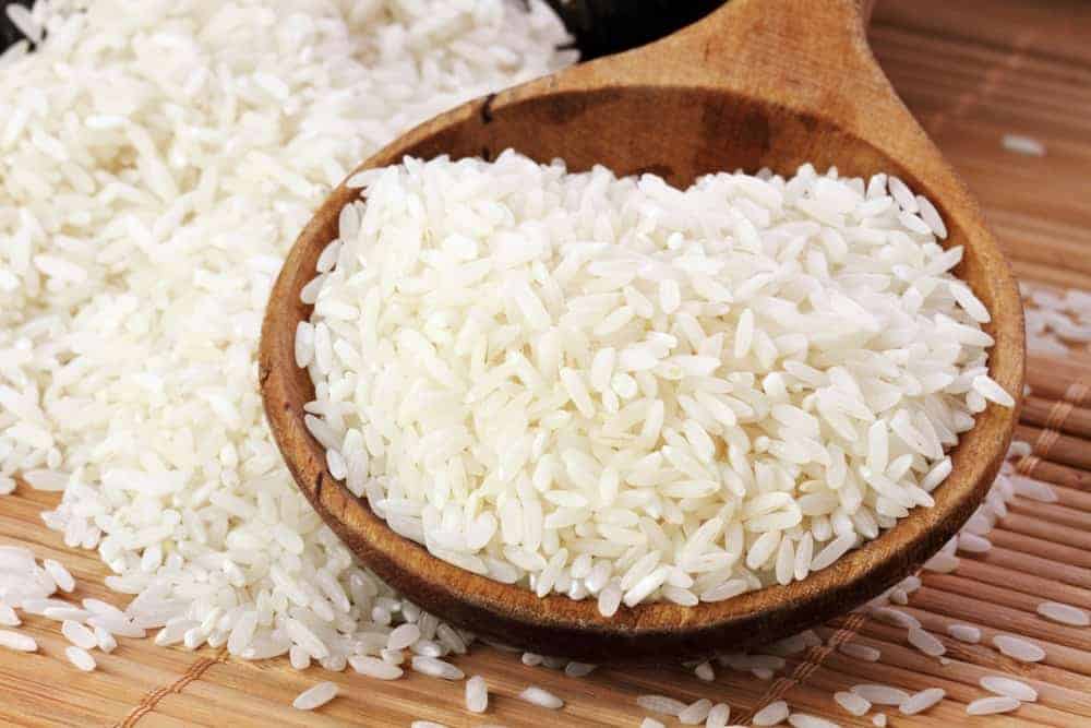 white rice for wine