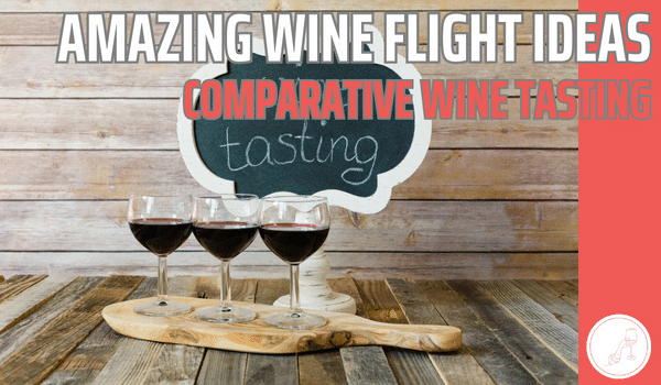 wine tasting flight