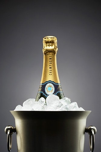 Champagne in ice bucket
