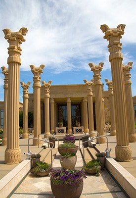 Darioush Winery pillars