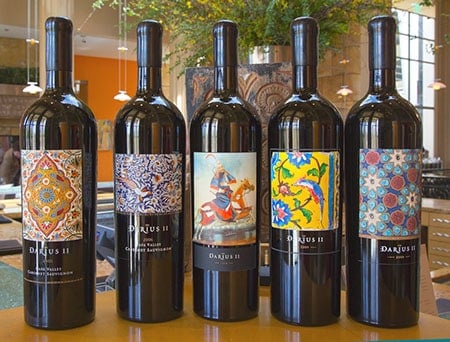 Darioush Winery wine selection