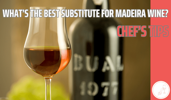 Madeira wine in bottle and glass