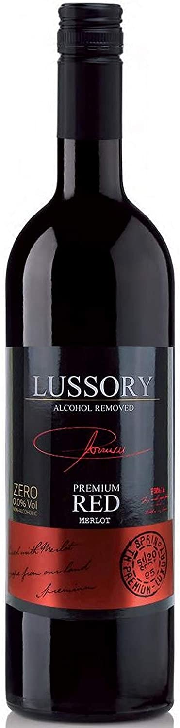 lussory non-alcoholic merlot