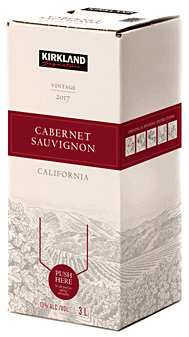 2020 Kirkland Signature Boxed California Cabernet Sauvignon