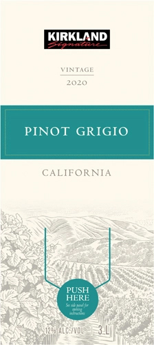 2020 Kirkland Signature California Pinot Grigio