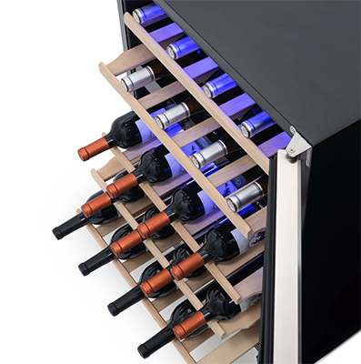 New-Air 24” 46-Bottle Dual Zone wine fridge