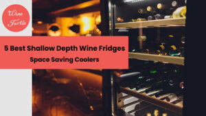 Shallow depth wine fridges
