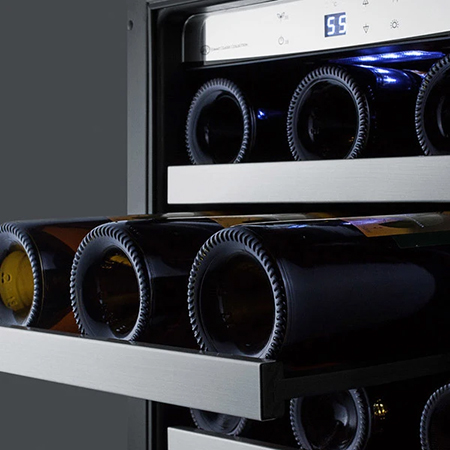 Summit 15" 34-bottle wine cooler