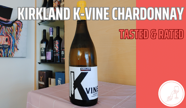 Kirkland K-Vine Chardonnay bottle cover