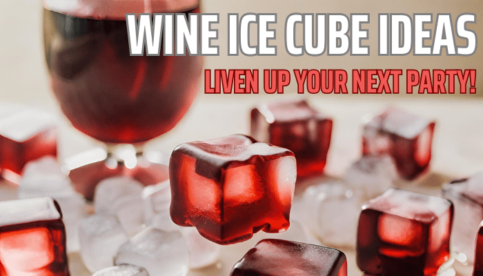 Wine ice cubes