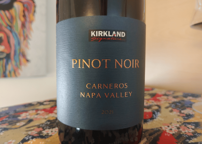 Carneros Pinot Bottle label